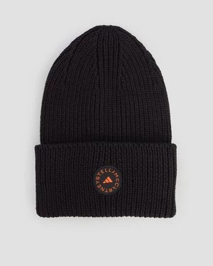 Czarna Czapka Damska Adidas By Stella Mccartney Beanie