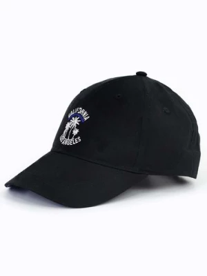 Czarna czapka z daszkiem chłopięca CALIFORNIA Yoclub