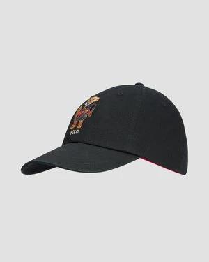Czarna Czapka Z Daszkiem Męska Polo Ralph Lauren