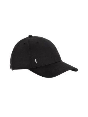 Czarna czapka z daszkiem z logo unisex OCHNIK