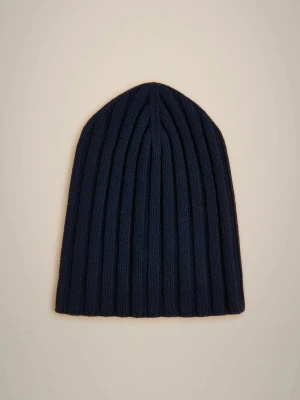 CZARNA CZAPKA Z KASZMIREM LIVIANA CONTI