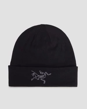 Czarna Czapka Zimowa Arcteryx Embroidered Bird Toque