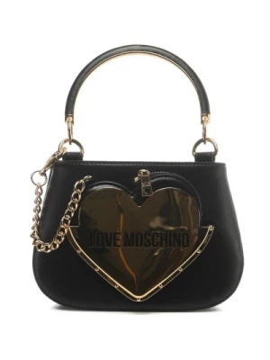 Czarna Damska Torebka Love Moschino