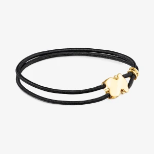 Czarna Elastyczna Bransoletka Sweet Dolls - Tous Rozmiar