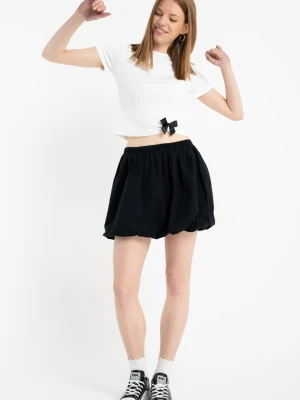 Czarna elegancka spódnica mini bombka Reporter Young