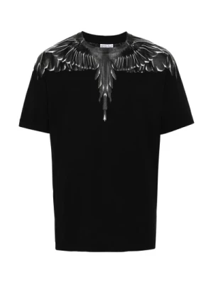 Czarna kolekcja T-shirtów i Polo Marcelo Burlon
