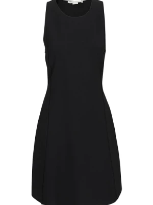 Czarna Kompaktowa Sukienka Koktajlowa Stella McCartney