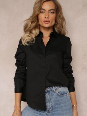 Czarna Koszula Good Vibes Only rosa