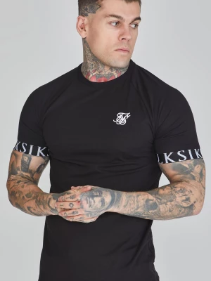 Czarna koszulka męska Tech SikSilk