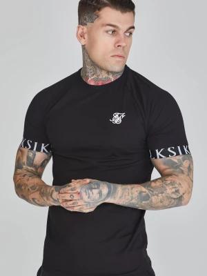 Zdjęcie produktu SikSilk Męska Czarna Koszulka Techniczna