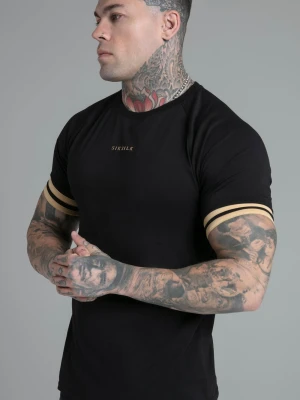 Czarna koszulka męska Tournament SikSilk