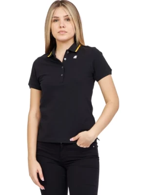 Czarna Koszulka Polo - Kolekcja Jeannine K-Way