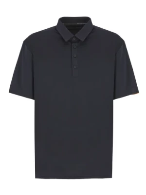Czarna Koszulka Polo z Wkładką Gumową RRD