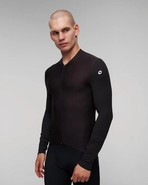 Czarna koszulka rowerowa męska Assos Mille Gt Ls Jersey S11