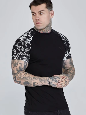 SikSilk Męska Koszulka Czarna