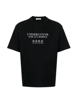 Czarna koszulka z krótkim rękawem Undercover