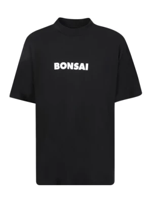 Czarna Koszulka z Logo Bonsai