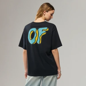 Czarna koszulka z nadrukiem Odd Future House