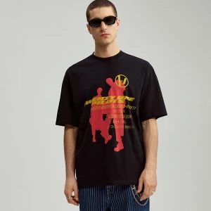 Zdjęcie produktu Czarna koszulka z nadrukiem Twenty One Pilots House