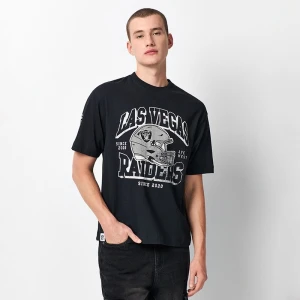 Czarna koszulka z napisem Las Vegas Raiders House