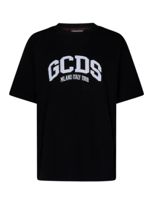 Czarna koszulka z naszywką Gcds