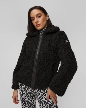 Czarna Kurtka Futerko Damska Newland Alba