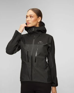Czarna kurtka hardshellowa damska Arcteryx Alpha