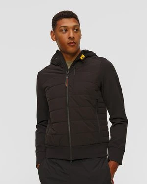 Czarna Kurtka Hybrydowa Męska Parajumpers Manfred