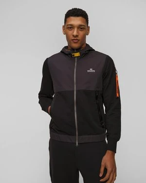 Czarna Kurtka Hybrydowa Męska Parajumpers Trident