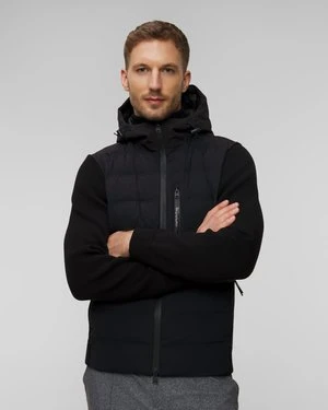 Czarna Kurtka Hybrydowa Męska Woolrich Bering Hybrid