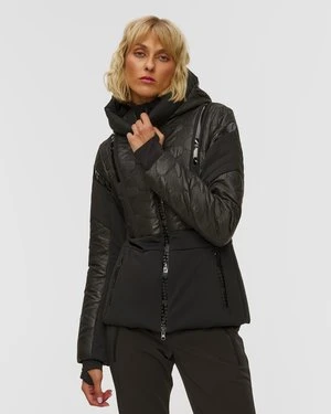 Czarna Kurtka Narciarska Damska Sportalm