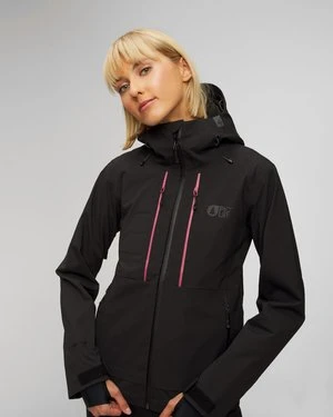 Czarna kurtka narciarska hardshellowa damska Picture Organic Clothing Aeron 3L 20/20