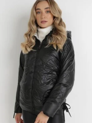 Czarna Kurtka Ocyporena 6&8 fashion