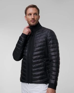 Czarna Kurtka Pikowana Męska Bogner Vinz