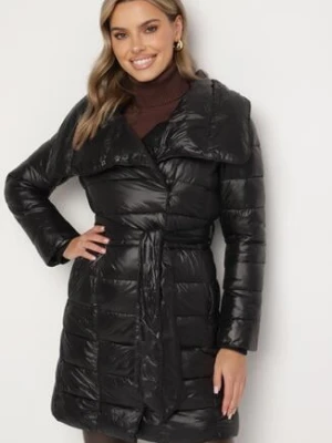 Czarna Kurtka Pikowana Nikessa ann gissy