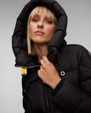 Czarna kurtka puchowa damska Parajumpers Janet