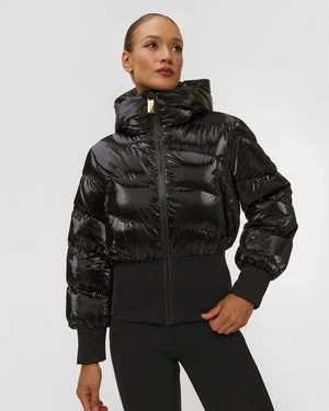 Czarna Kurtka Puchowa Goldbergh Gold Exclusive Fusilli