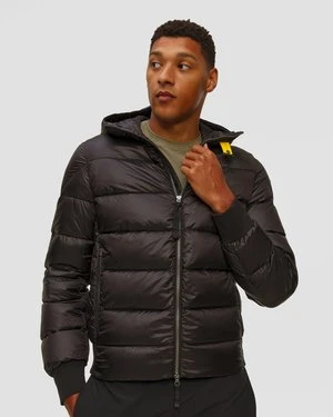 Czarna Kurtka Puchowa Męska Parajumpers Pharrell