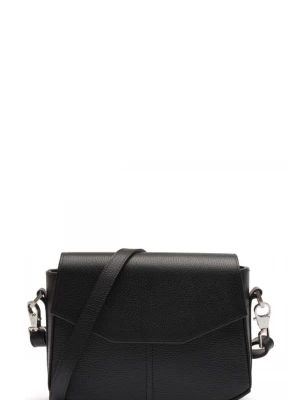 Czarna Mała Torebka Crossbody Lucia LAURELLA