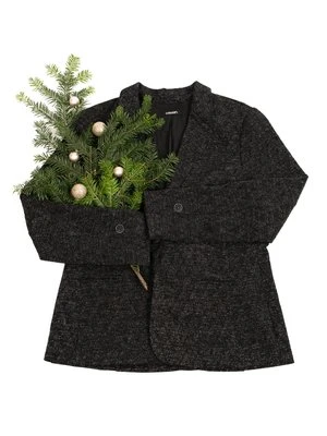 Czarna marynarka damska z połyskiem – Liaison en Vogue Olsen