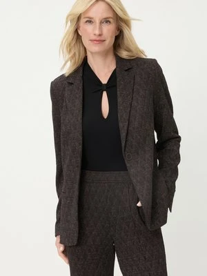 Czarna marynarka damska z połyskiem – Liaison en Vogue Olsen