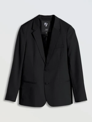 Czarna marynarka garniturowa Reporter