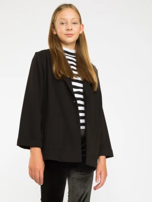 Czarna marynarka z kieszeniami Reporter