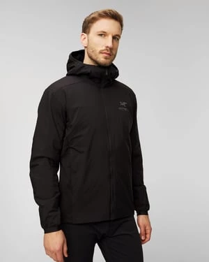 Czarna Ocieplana Bluza Męska Arcteryx Atom