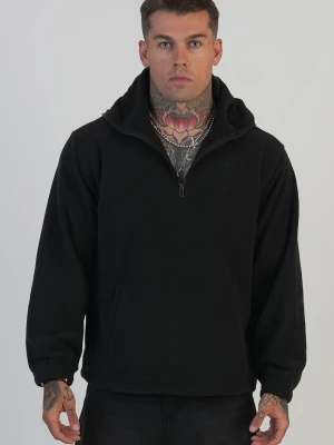 Czarna polarowa bluza męska SikSilk