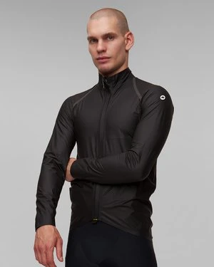 Czarna przeciwdeszczowa kurtka rowerowa męska Assos Mille Gts Rain Jacket S11
