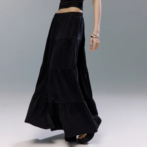 Czarna spódnica maxi na gumce House