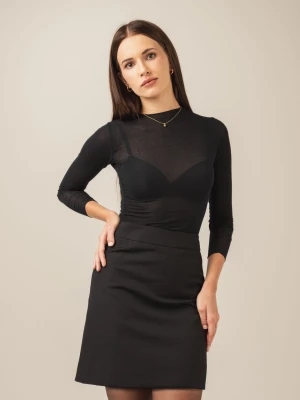 Czarna spódnica - trapezowa mini Grace LAÏF