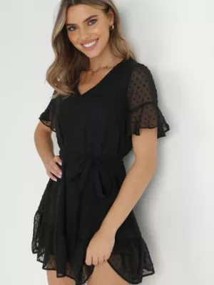 Czarna Sukienka Acalopei vices