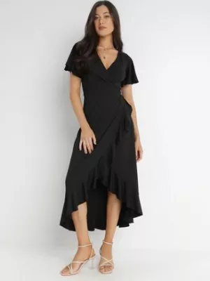 Czarna Sukienka Aediala by swan